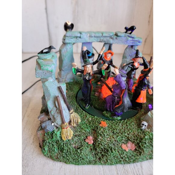 Lemax AS IS Witches Coven spooky town Halloween Village accessory - Picture 3 of 11